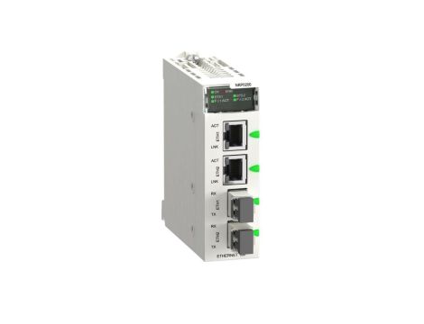 FIBER CONVERTER MM/LC 2CH 100MB, kraj poch.: FR BMXNRP0200