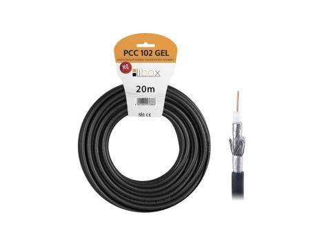Przewód koncentryczny żelowany SAT Trishield HD 1,02/4,7 PCC102 LIBOX /20m/