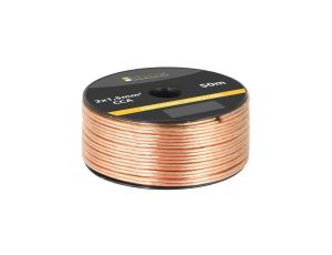 Przewód głośnikowy CCA 2x1,5 ECa LB0008-50 LIBOX /50m/