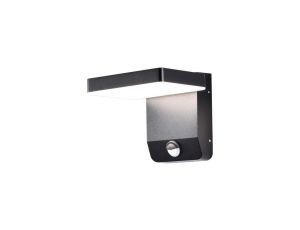 Oprawa elewacyjna LED 17W 2580lm 4000K czujnik regulowana Czarny kwadrat 2949