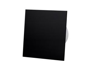 Wentylator łazienkowy czarny połysk plexi FI 125
