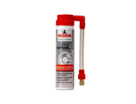 NIGRIN Preparat, spray naprawczo-pompujący do dętek 75ml