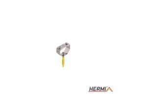 Podpora bednarki do ściany, gwint 5cm, stal nierdzewna