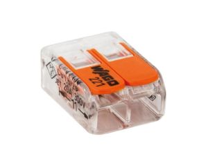 Szybkozłączka z dźwigniami 2-krotna, max. 4mm2, 76005 /5szt/