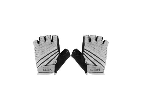 Rękawiczki rowerowe bez palców szare rozmiar M NEO 91-016-M