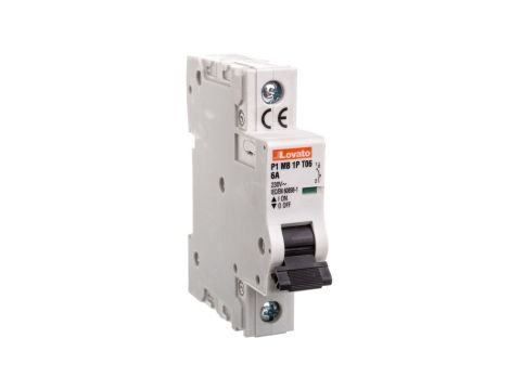 Ogranicznik mocy 1P 6A 10kA P1MB1PT06