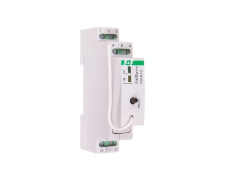 Radiowy pojedyńczy przekaźnik bistabilny - montaż DIN 85-265V AC/DC FiWave FW-R1D