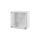 INDUSTRIAL Puszka hermetyczna n/t 105x105x66mm IP65 szara, pokrywa transparentna 2701-01