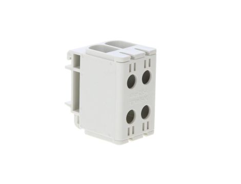 Blok rozdzielczy-odgałęźny 2x1-biegun AL/CU 2,5-50mm2 szary montaż płaski i na szynę TH WLZ35/2x50/s 48.251
