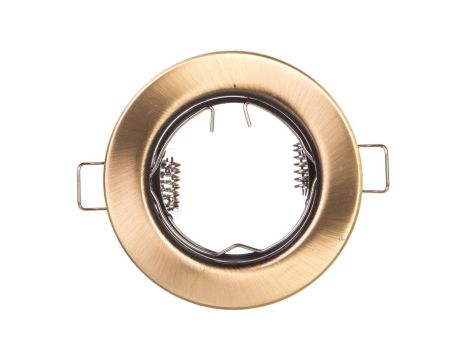 Sufitowa oprawa punktowa PARMA, IP20, okrągła, patyna, TYP 2114