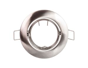 Oprawa punktowa PORTO-K, IP20, okrągła, inox, z regulacją kąta, TYP 5515