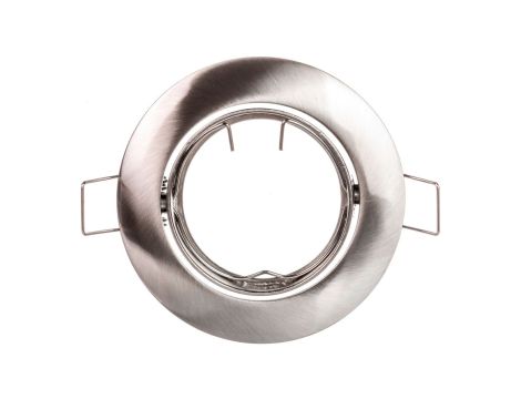 Oprawa punktowa PORTO-K, IP20, okrągła, inox, z regulacją kąta, TYP 5515