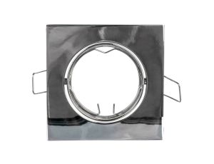 Oprawa punktowa PORTO-K, IP20, kwadrat, chrom, z regulacją kąta, TYP DT10