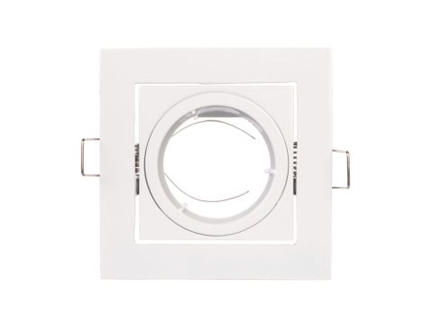 Oprawa punktowa VILA uchylna, IP20, kwadrat, biała