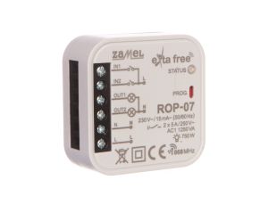 Radiowy odbiornik dopuszkowy 2-kanałowy ROP-07 EXF10000104