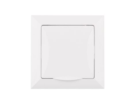 OPAL Gniazdo pojedyncze z/u 16A 250V IP44 z klapką białe GPT-16 OpH