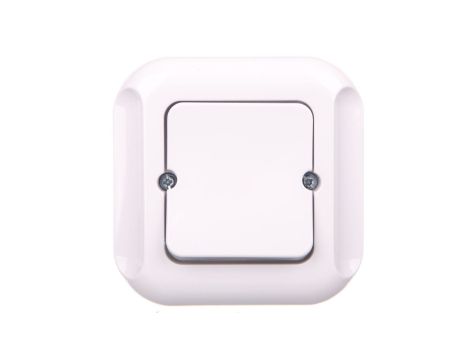 TOPAZ Łącznik pojedynczy biały WP-1T