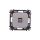 VALENA ALLURE Gniazdo ładowania usb podwójne aluminium 754997
