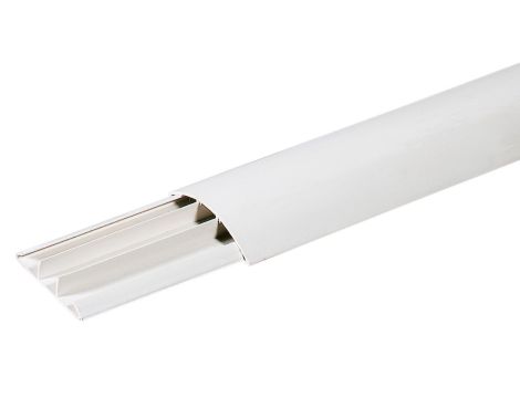 Listwa podłogowa 50x12mm biała ECCAP5012B /2m/