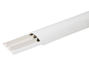 Listwa podłogowa 75x17mm szara ECCAP7517G /2m/