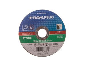 Ściernica korundowa do cięcia i szlifowania kamienia 125x22,23mm RT-CDS-125/25