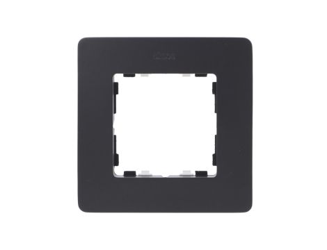 Simon Detail 82 Ramka pojedyncza Detail ORIGINAL-air GRAFIT / podstawa Biała 8200610-038