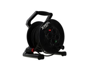Przedłużacz bębnowy XREEL 30mb H05VV-F 3x1,5 IP44 4xGS 230V 92503H48163