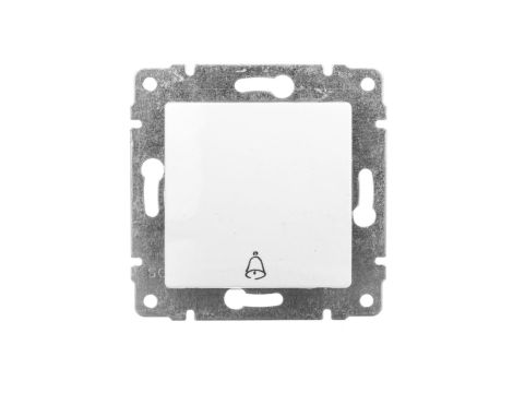 VENA Przycisk /dzwonek/ biały 510414