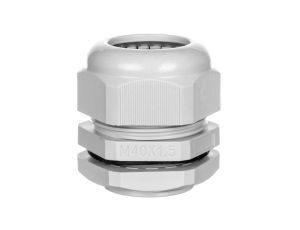 Dławnica kablowa M40x1,5 IP68 poliamidowa jasnoszara EM4740M