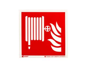 Samoprzylepna tabliczka ostrzegawcza /Hydrant 150x150/ IF/002/F/FS