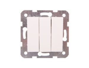 Karre Łącznik 3-Klawiszowy, Kolor Biały / 90964668