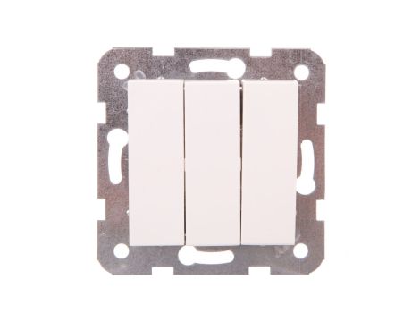 Karre Łącznik 3-Klawiszowy, Kolor Biały / 90964668