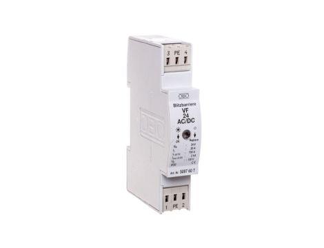 Ogranicznik przepięć dla systemów dwużyłowych 46V DC 0,7kA 1,2kV VF24-AC/DC 5097607