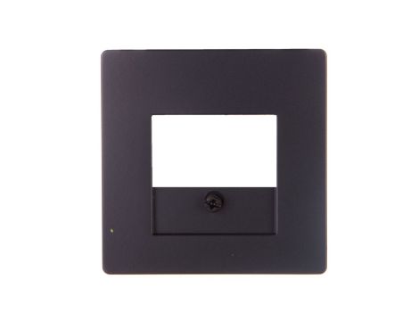Berker Q.1/Q.3 Element centralny do gniazda głośnikowego antracyt aksamit 10336086