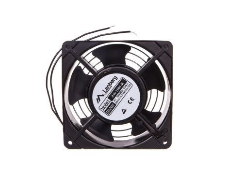 Wentylator do szaf 19 wiszących 230V 120x120x38mm czarny AK-1501-B