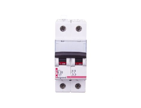 Wyłącznik nadprądowy 2P B 20A 10kA AC S312 TX3 404113