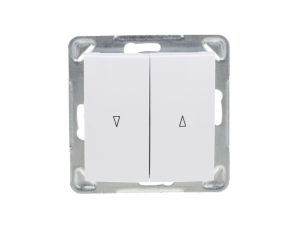 IMPRESJA Łącznik żaluzjowy /z blokadą mechaniczną/ biały ŁP-7YB/m/00