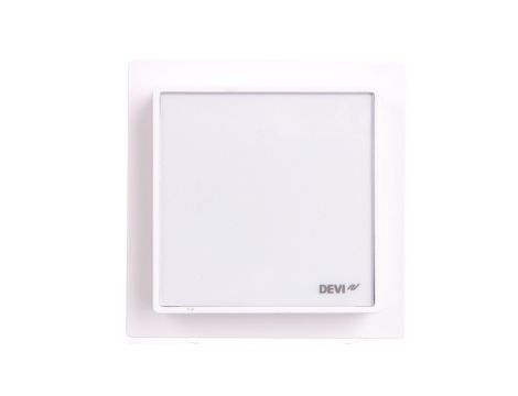 Termostat dotykowy DEVIreg Smart 240V 16A 5-45C IP21 śnieżnobiały 140F1140