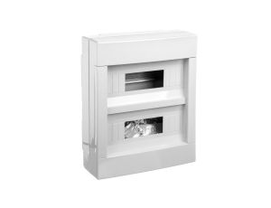 Rozdzielnica modułowa 2x12 natynkowa bez drzwi seria 610 IP40 280x350x100 szara EC61024