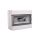 Rozdzielnica modułowa 1x12 natynkowa drzwi transp. seria 620 IP65 280x220x100 szara EC62012 /opak. 8/