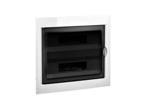 Rozdzielnica modułowa 2x18 podtynkowa drzwi transp. seria 630B IP40 430x410x80 biała EC63036B
