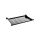 Półka do szaf 19 600mm czarna LANBERG (1U/483x300mm udźwig do 25kg, montaż 4 punktowy) AK-1004-B