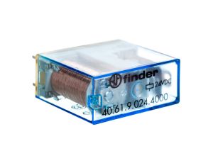 Przekaźnik miniaturowy 1P 16A 24V DC, styk AgSnO2 40.61.9.024.4000