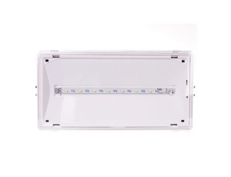 Oprawa awaryjna EXIT IP65 3W 1h jednozadaniowa biała ETE/3W/E/1/SE/X/WH