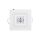 Oprawa awaryjna LOVATO P ECO LED 1W 125lm (opt. koryt.) 1h jednozadaniowa biała LVPC/1W/E/1/SE/X/WH