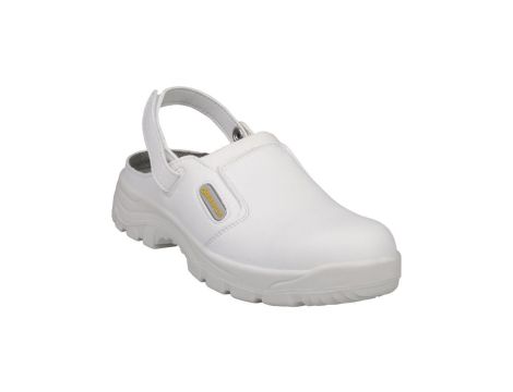 Chodaki z nieprzemakalną cholewką z mikrofibry podeszwa z dwuwarstwowego PU kolor biały rozmiar 35 PIED MAUB3SBBC35