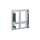 Adapter HDD / SSD ramka 2,5 - 3,5 srebrny 95875