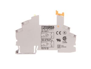 Gniazdo 6,2mm z zaciskami push-in RIF-0-BPT/1 do 12 i 24 V DC przekaźnika z serii REL-MR 1P lub OPT 2901873