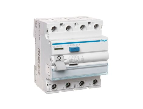 Wyłącznik różnicowoprądowy 4P 40A 0,1A typ A CEA440J