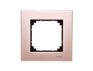 Merten M-Elegance Ramka pojedyncza metalowa tytan MTN403105